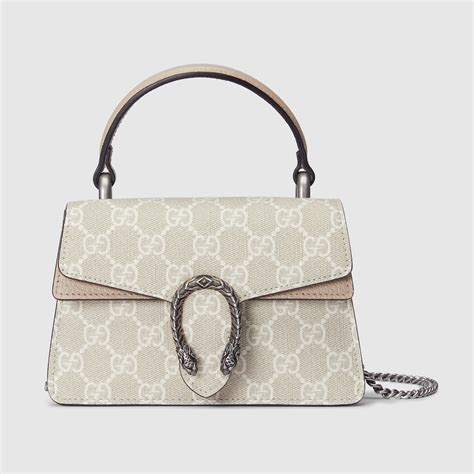 borsa gucci dionysus rossa e blu|Super mini borsa Dionysus in tessuto Supreme beige e blu.